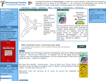Tablet Screenshot of boomerangpassion.com
